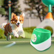 Outdoor Dog Walking Interactive Training Pet Tennis Launcher