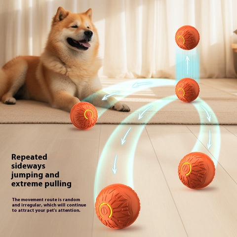 Pets Electric Jumping  Ball Toys For Dogs Resistance