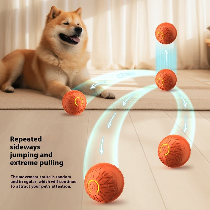 Pets Electric Jumping  Ball Toys For Dogs Resistance